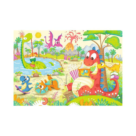 Ravensburger My dino friends 2 x 12pc puzzles
