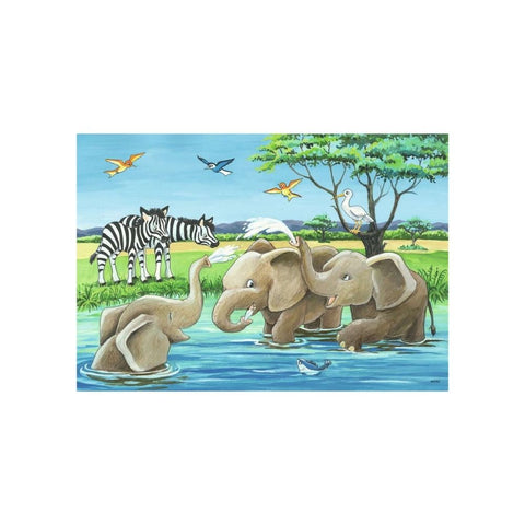 Ravensburger 2 x 12pc Puzzle Baby Safari Animals