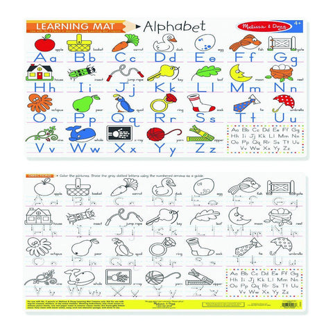 Melissa & Doug Learning Mat Alphabet