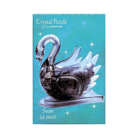 3D Crystal Puzzle Black Swan 44 pieces