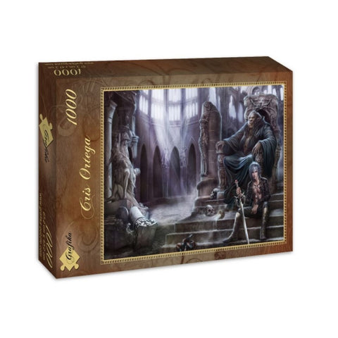 Grafika- Cris Ortega Hidden in the Dark Temple 1000pc Puzzle