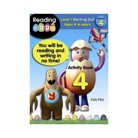 ABC Reading Eggs Activity Book 4 Ages 4-6