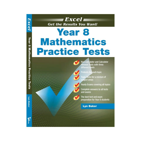 Excel Year 8 Mathematics Practice Tests