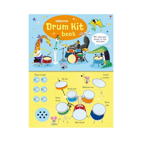 Usborne Drum Kit Book - By Sam Taplin