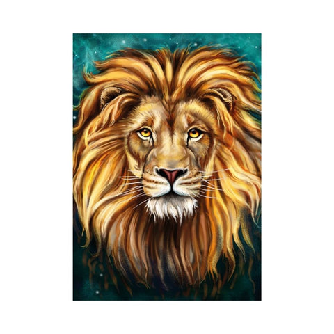 Magnolia Puzzles – Lion by Marcin Moderski 1000pc Puzzle 1