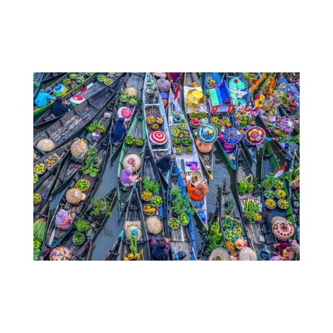 Magnolia Puzzles – Floating Market by Ahmad Syafawi 1500pc 1