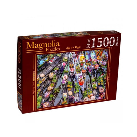 Magnolia Puzzles – Floating Market by Ahmad Syafawi 1500pc