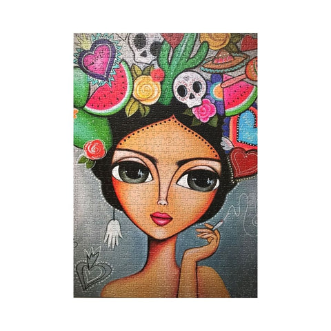 Magnolia Puzzles – Frida by Romi Lerda 1000pc Puzzle 1