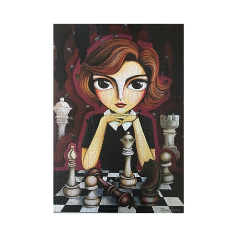 Magnolia Puzzles – The Queen’s Gambit by Romi Lerda 1000pc Puzzle 1