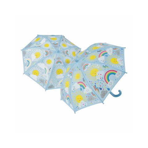 Floss & Rock Colour Changing Umbrella – Sun & Clouds