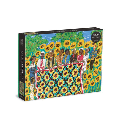 Galison 1000pc Puzzle – Sunflower Quilting Bee