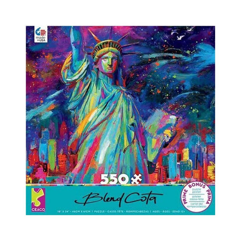 Ceaco, Vive La Liberte by Blend Cota 550pc puzzle