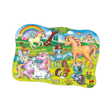 Orchard Toys Unicorn Friends & Poster 50pc puzzle