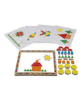 Melissa and Doug - Pattern Blocks And Boards 120pc
