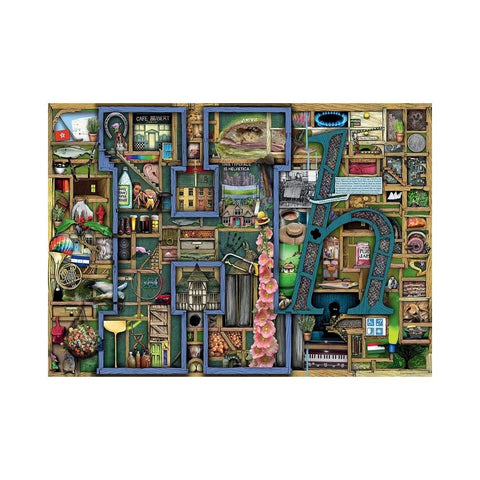 Ravensburger - Awesome Alphabet H 1000pc Puzzle