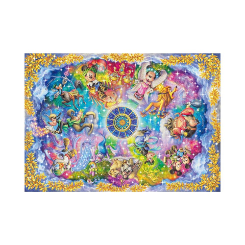 Tenyo DIsney Zodiac Constellations 1000pc Mini Piece Puzzle