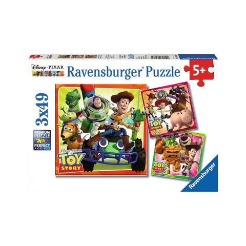 Ravensburger - Disney History of Toy Story 3x49pc Puzzle