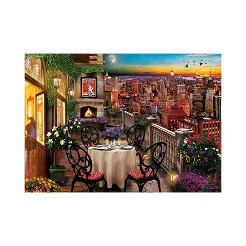 Art Puzzle - Dinner At New York 1000pc Puzzle