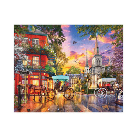 White Mountain Puzzles - Sunset in New Orleans 1000pc Puzzle