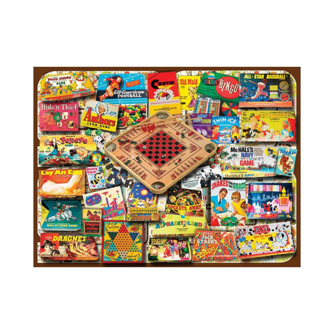 White Mountain Puzzles - Classic Games 500pc Puzzles