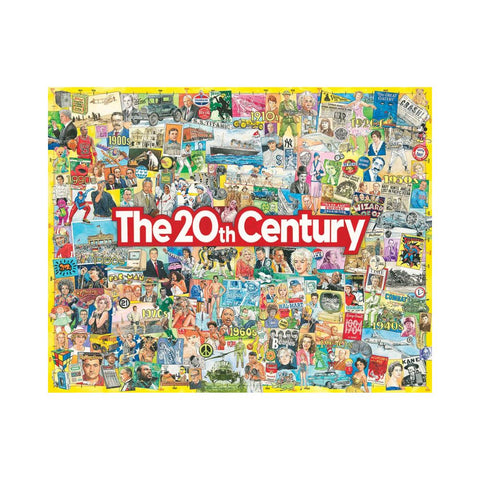 White Mountain Puzzles - The 20th Century 1000pc Puzzle