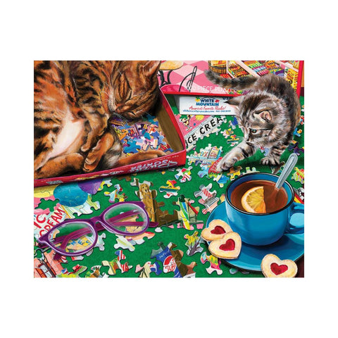 White Mountain Puzzles - Puzzle Cats 1000pc Puzzle