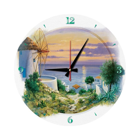 Art Puzzle - Aegean Afternoon 570pc Clock Puzzle 1