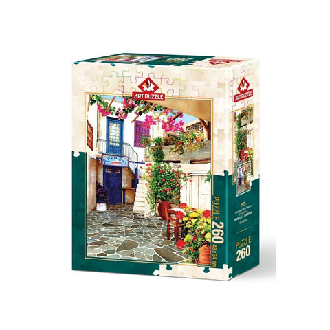 Art Puzzle - Flower Courtyard 260pc Puzzle