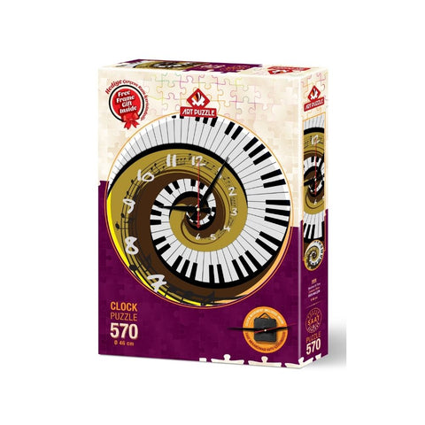 Art Puzzle - Rhythm of Time 570pc Clock Puzzle