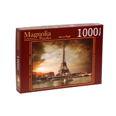 Magnolia Puzzles – Clouds over Paris by Sergii Kolesnyk 1000pc Puzzle