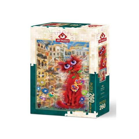 Art Puzzle - Red Cat 260pc Puzzle