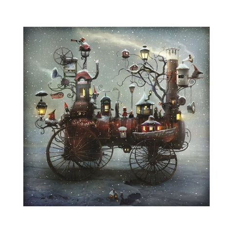 Magnolia Puzzles – Big Snowy by Alexander Jansson 1050pc Square Puzzle 1