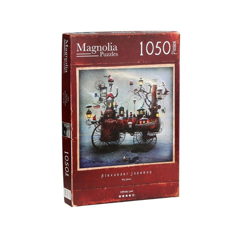 Magnolia Puzzles – Big Snowy by Alexander Jansson 1050pc Square Puzzle