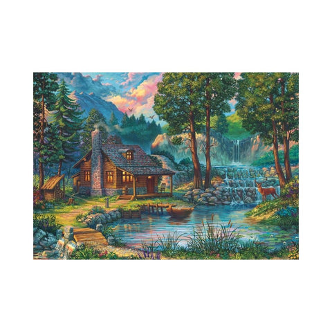 Art Puzzle - Fairytale House 1000pc Puzzle 1