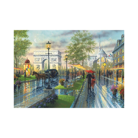 Art Puzzle - Spring Walk Paris 1000pc Puzzle 1