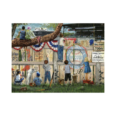 White Mountain Puzzle - The Cheap Seats 500pc Puzzle