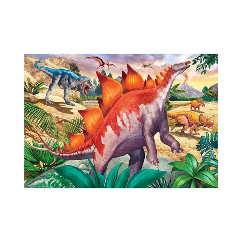 Ravensburger Jurassic wildlife 2 x 24pc puzzles