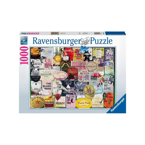 Ravensburger 1000pc Puzzle Wine Labels