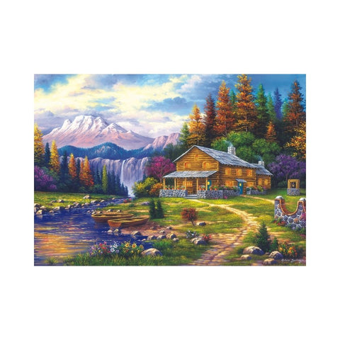 Art Puzzle - Sunset On The Mountains 1000pc Puzzle