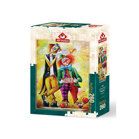 Art Puzzle Musician Clowns 260pc Puzzle1