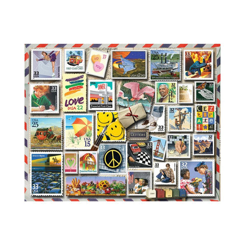 White Mountain Puzzles - America Smiles 1000pc Puzzle