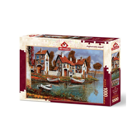 Art Puzzle - Case A Cerchio Italy 1000pc Puzzle