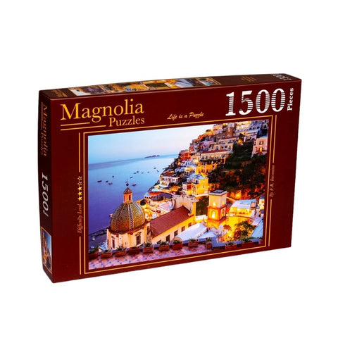 Magnolia Puzzles – Positano Italy by F.R. Iacomino 1500pc Puzzle