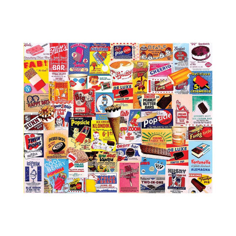 White Mountain Puzzle - Ice Cream Bars 1000pc Puzzle