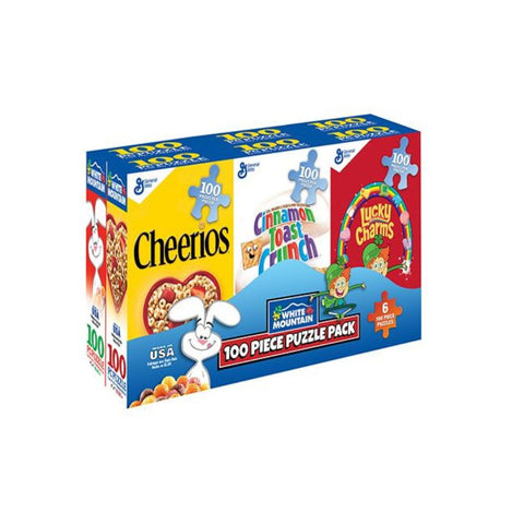 White Mountain Puzzles - Mini Cereal Boxes 100pc Puzzle