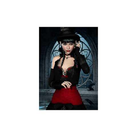 Grafika Gothic Woman 1