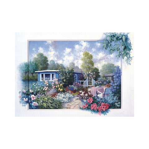 Art Puzzle - Garden With Flowers 500pc Puzzle 1