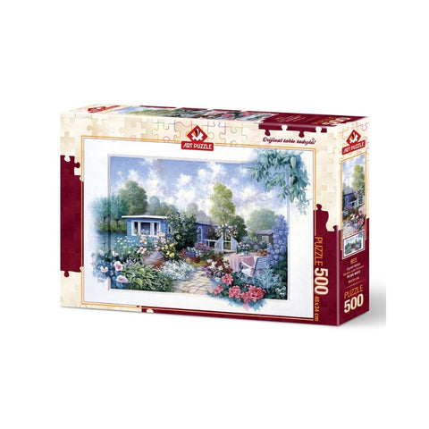 Art Puzzle - Garden With Flowers 500pc Puzzle