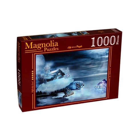 Magnolia Puzzles – House and Turtle by Melkor3d 1000pc Puzzle