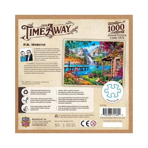 Masterpieces - Time Away Fishing with Pappy 1000pc Puzzle 1